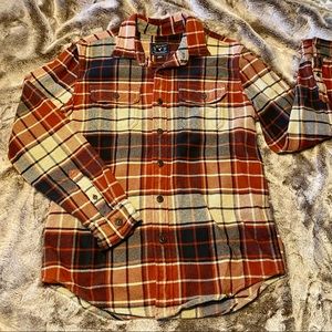 American Eagle Button-Down Plaid Shirt